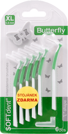 mezizubní kartáčky Butterfly vel. 0,8mm SOFTdent