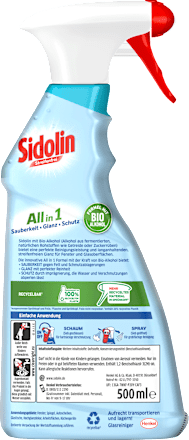 Glasreiniger Cristal 3in1 Sidolin