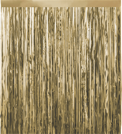 Lamettavorhang (100x200 cm), gold Dekorieren & Einrichten