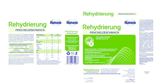 Elektrolyt Fenchel von Geburt an Humana