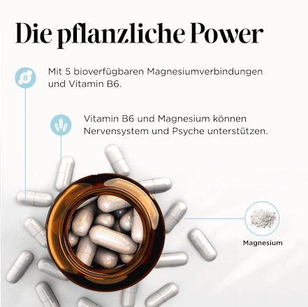 Kapseln Magnesium Komplex Edition get your well being BY BIOGENA