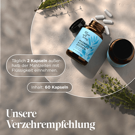 Kapseln Magnesium Komplex Edition get your well being BY BIOGENA