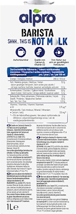 Haferdrink Shhh… This is not Milk Barista alpro