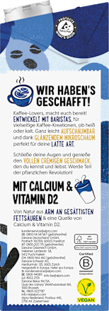 Haferdrink Shhh… This is not Milk Barista alpro