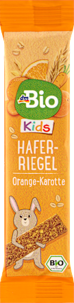 Био плодов бар с овес, портокал и морков, 3+г dmBio