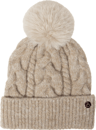 Zimska kapa Haube - bež PURSET