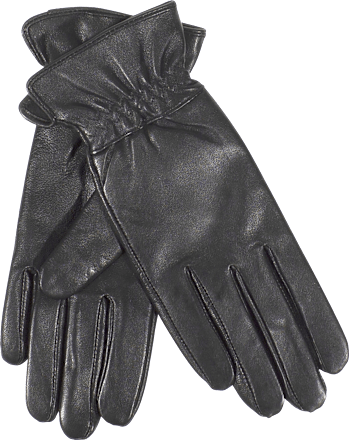 Kožne rukavice, L - Black PURSET