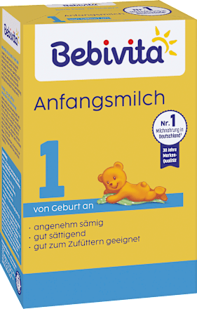 Anfangsmilch 1 von Geburt an Bebivita
