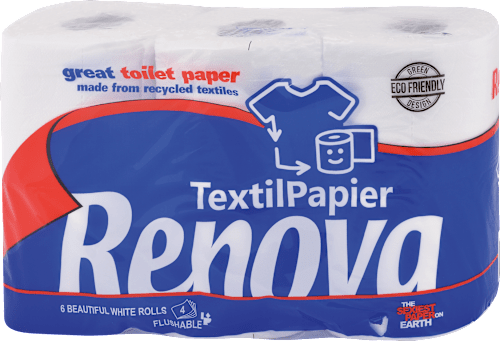 Toaletný papier TextilPapier 6x140 Renova