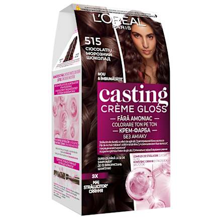 Vopsea păr  515 ciocolatiu L'ORÉAL PARiS CASTING Crème Gloss