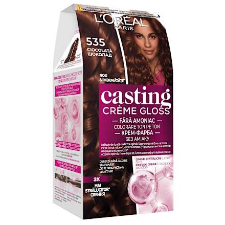 Vopsea păr 535 ciocolată L'ORÉAL PARiS CASTING Crème Gloss