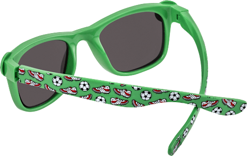 Sonnenbrille Kids, grün mit Fußball SUNDANCE