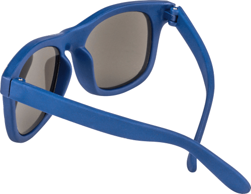 Sonnenbrille Kids, blaues Gestell mit bunten Dinos SUNDANCE
