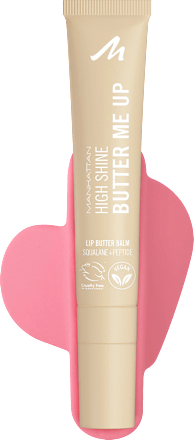 Lippenbalsam Set High Shine Butter Me Up 000 Vanilla Frost + Gratis Handy-Halterung MANHATTAN Cosmetics