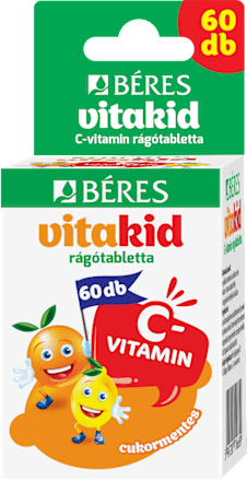  C-vitamin rágótabletta Vitakid Béres