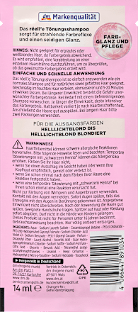 Tönungsshampoo Silbergrau 10.11  réell‘e