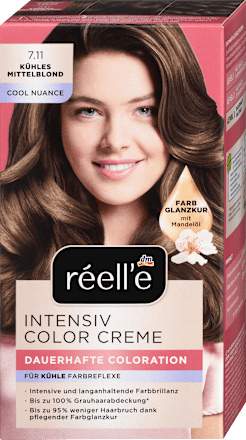 Haarfarbe 7.11 Kühles Mittelblond réell‘e