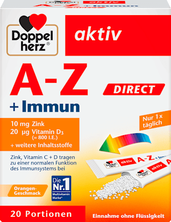 Aktiv A-Z + Immun DIRECT Doppelherz