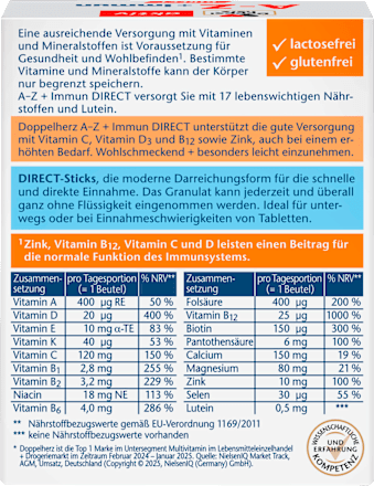 Aktiv A-Z + Immun DIRECT Doppelherz
