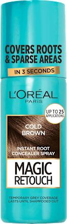 Спрей за прикритие на бели коси, Cold Brown L'ORÉAL PARiS MAGIC RETOUCH