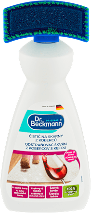 Odstraňovač škvŕn z kobercov s kefou Dr. Beckmann