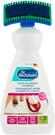 Odstraňovač škvŕn z kobercov s kefou Dr. Beckmann