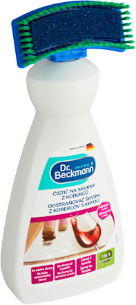 Odstraňovač škvŕn z kobercov s kefou Dr. Beckmann