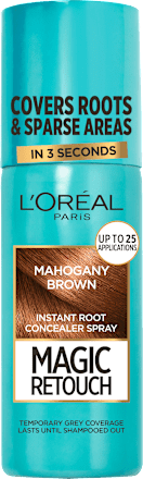 Спрей за прикриване на бели корени MAHOGANY BROWN L'ORÉAL PARiS MAGIC RETOUCH