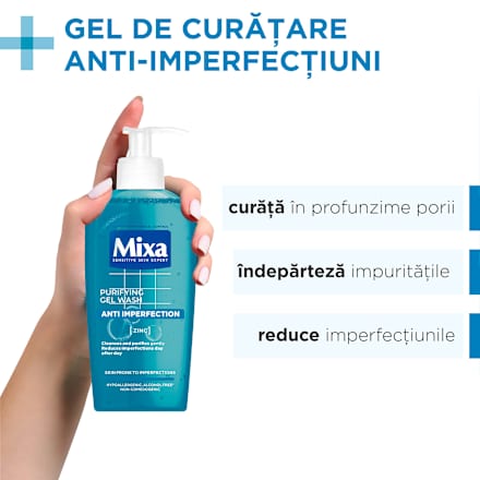 Gel de curățare anti-imperfecțiuni Mixa