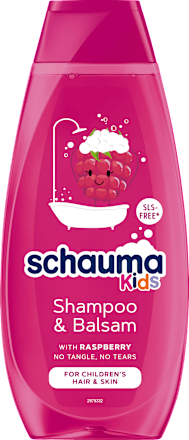 Шампоан и балсам за деца с малина schauma