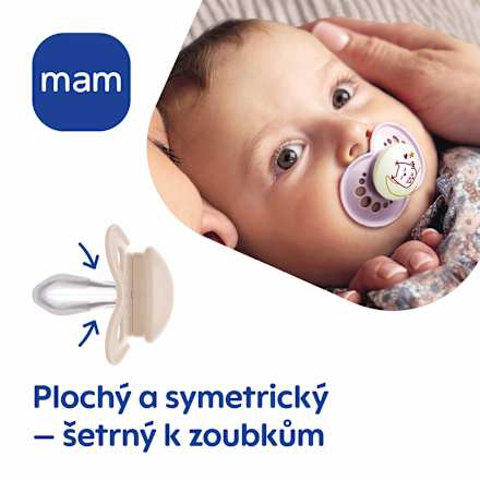 dudlík Original 6+m béžový/tyrkysový mam