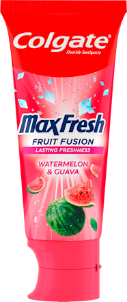 Pastă de dinți Max Fresh Fruit Fusion Watermelon&Guava 75ml Colgate