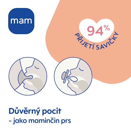 dudlík Supreme 6+m, růžový/fialový mam