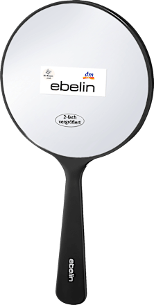 Kézi tükör kétszeres nagyítással, többféle ebelin