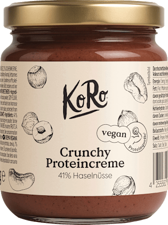 Brotaufstrich Crunchy Proteincreme KoRo