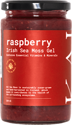 Irish Sea Moss gel, okus veganska malina KAI