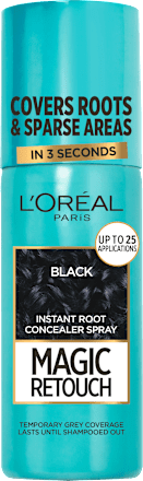 Спрей за прикритие на бели коси, Black L'ORÉAL PARiS MAGIC RETOUCH