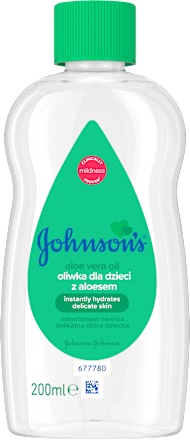 Detský olej Baby s aloe vera Johnson's baby