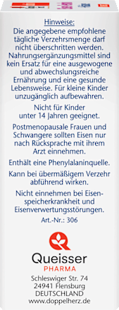 Aktiv fier+acid folic direct Doppelherz