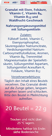 Aktiv fier+acid folic direct Doppelherz