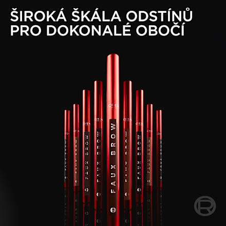 fix na obočí Infallible Faux Brow - Dark Brunette L'ORÉAL PARiS