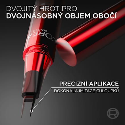 fix na obočí Infallible Faux Brow - Dark Brunette L'ORÉAL PARiS