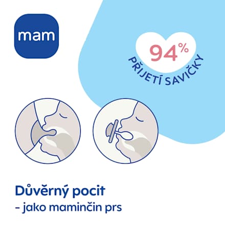 dudlík Original 6+m fialový/růžový mam