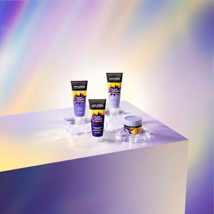 Odżywka przeciw żółknięciu włosów Violet Crush John Frieda
