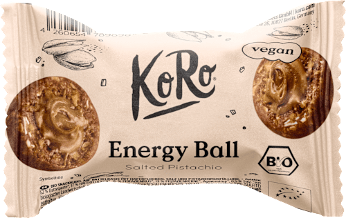 Energy Ball Bio mit Pistazienmus KoRo