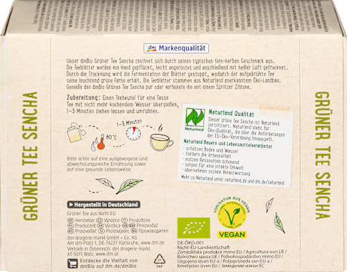Grüner Tee Sencha dmBio