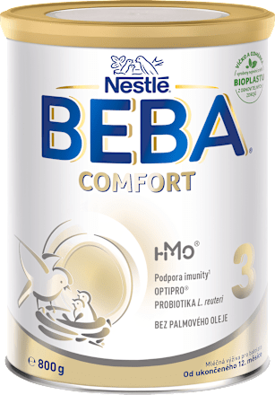 pokračovací mléčná kojenecká výživa 3 Comfort 5HMO 12m BEBA