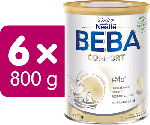 pokračovací mléčná kojenecká výživa 3 Comfort 5HMO 12m BEBA