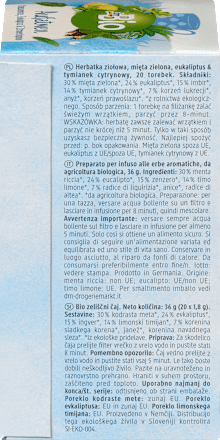 Biljni čaj za opuštanje, 20 filter-vrećica dmBio