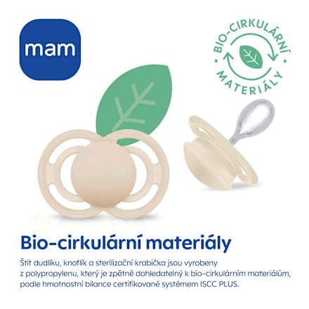 dudlík Perfect night 6+m, máta/modrá mam